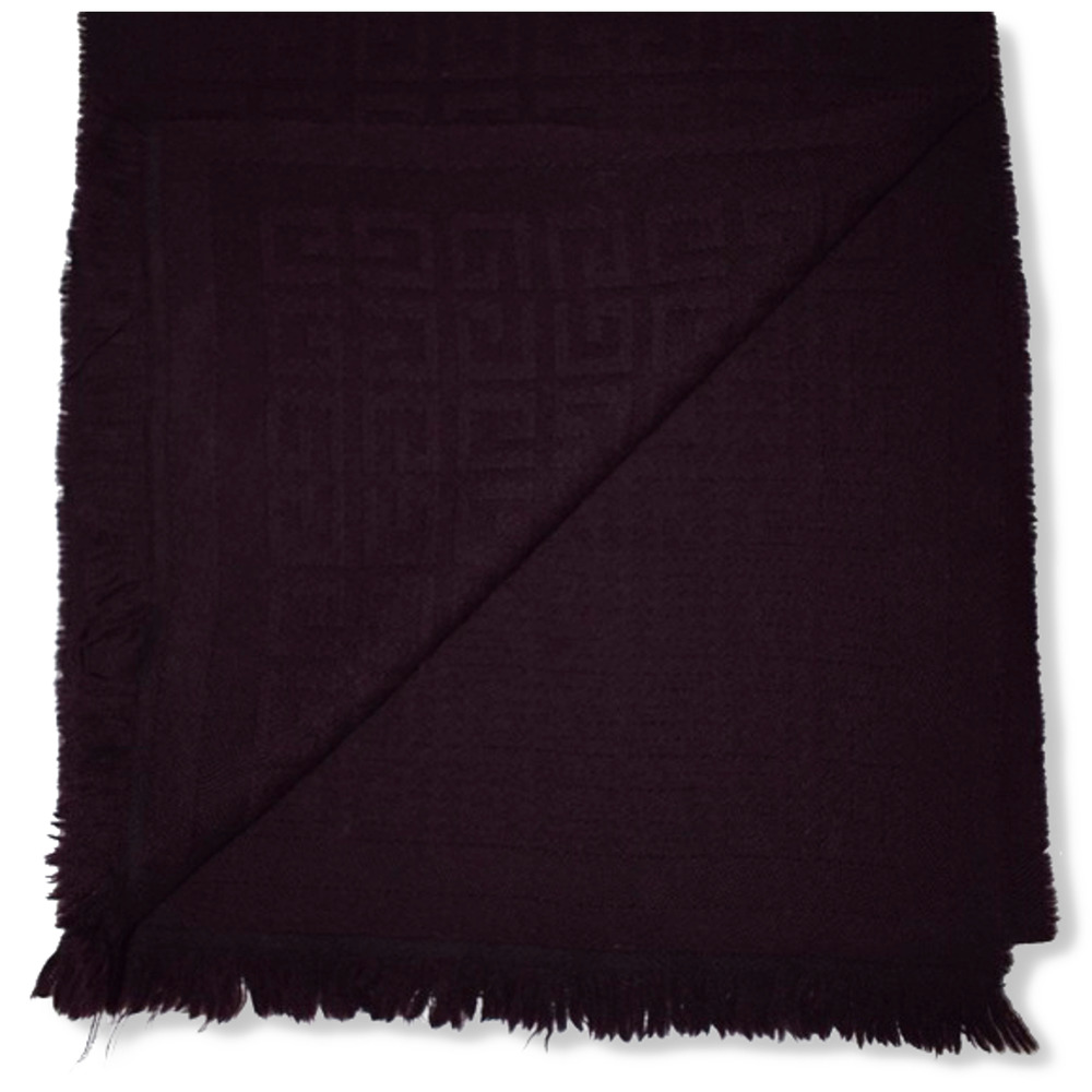 Auth Givenchy Vintage "G" Monogram Pattern Scarf - image 3